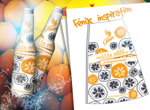 FÉNIX INSPIRATION - návrh na obal láhve 2