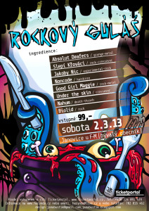 PLAKÁT - Rockový guláš